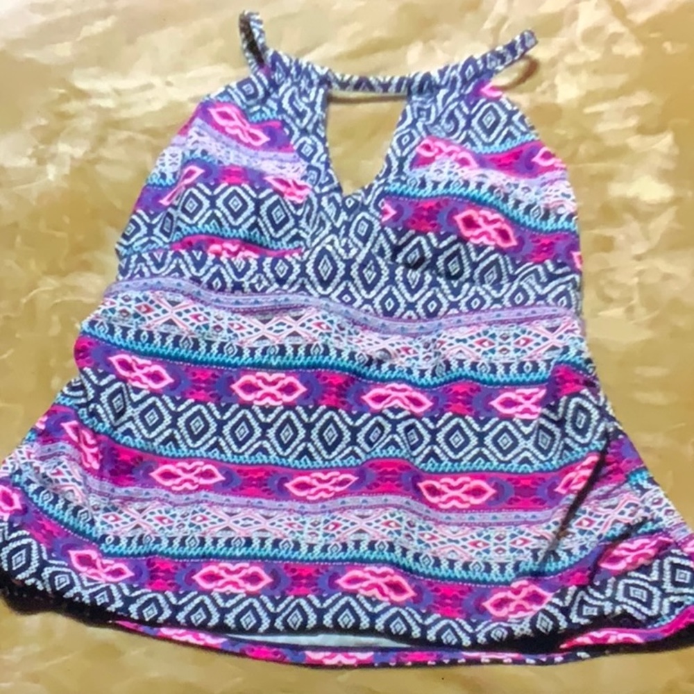 Merona Tankini Top Medium NWOT SW-30